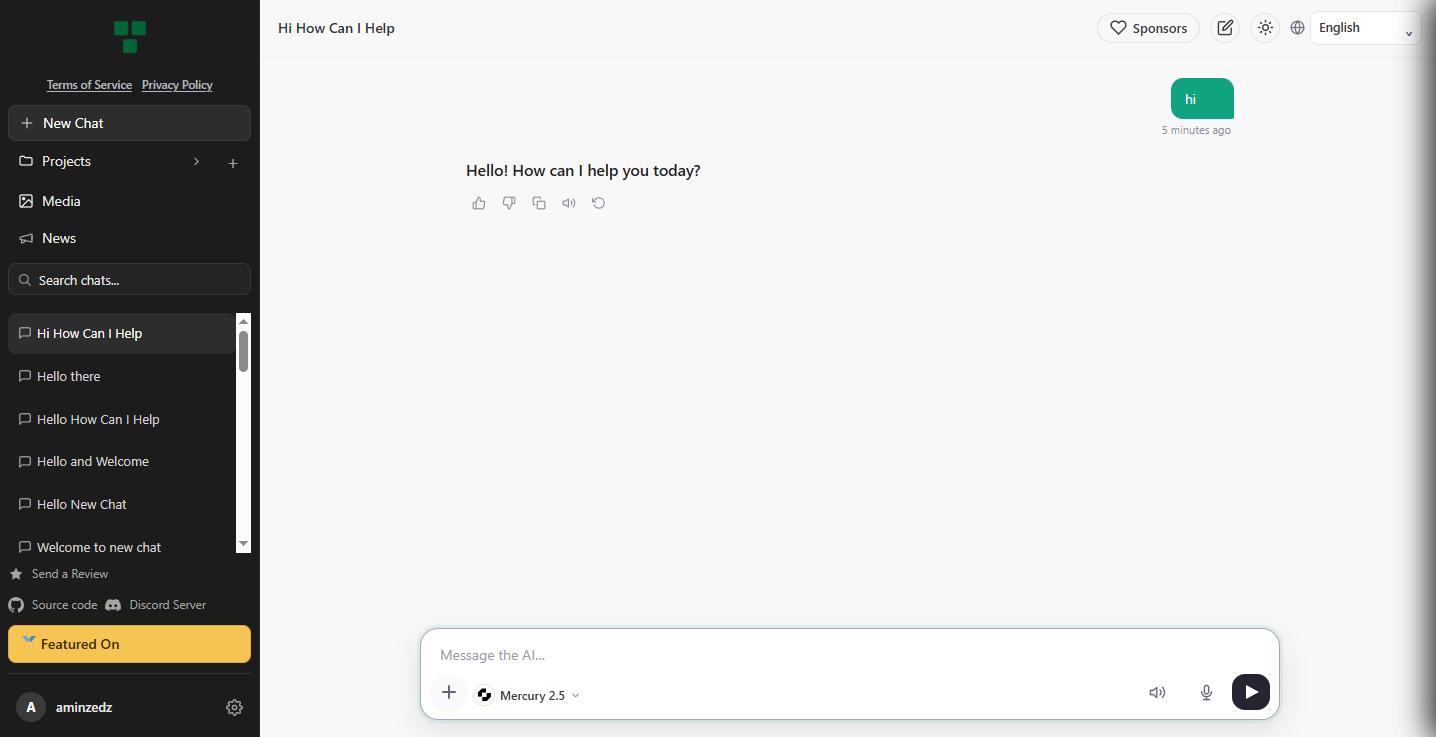 Product screenshot
